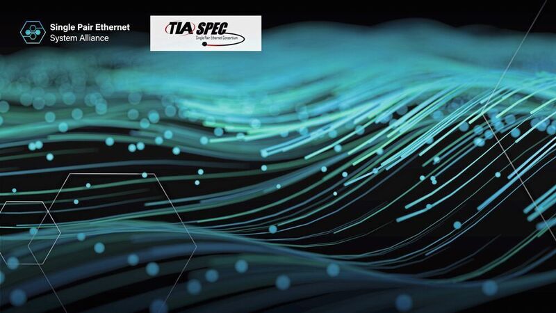 Das Single Pair Ethernet Consortium (SPEC) der TIA schließt sich mit der Single Pair Ethernet System Alliance zusammen. (Weidmüller)