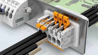Wanddurchführungen: Hochstrom-Durchführungsklemmen erschließen zahlreiche Anwendungsmöglichkeiten (Bild: Phoenix Contact)