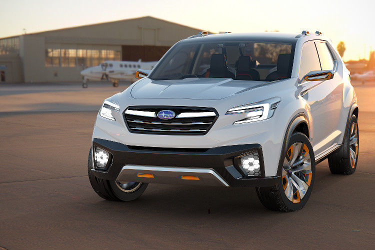 Das Design des SUV könnte sich auch in künftigen realen Modellen wiederfinden lassen. (Foto: Subaru)