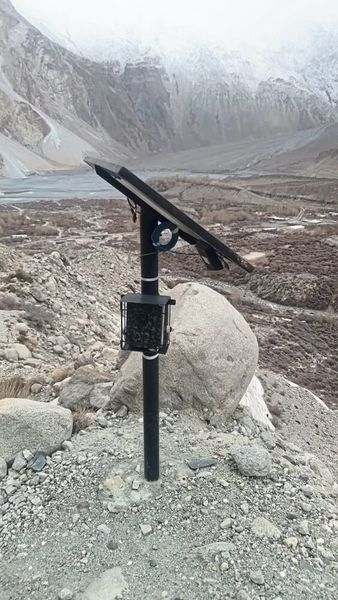 One of the solar-powered camera traps: they are based on the Raspberry Pi 4 single-board computer. (Image:Raspberry Pi)