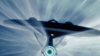 Grafik des Warp-Felds: das Raumschiff verbleibt in einer Blase des Normalraums. (Bild: Paramount Pictures)