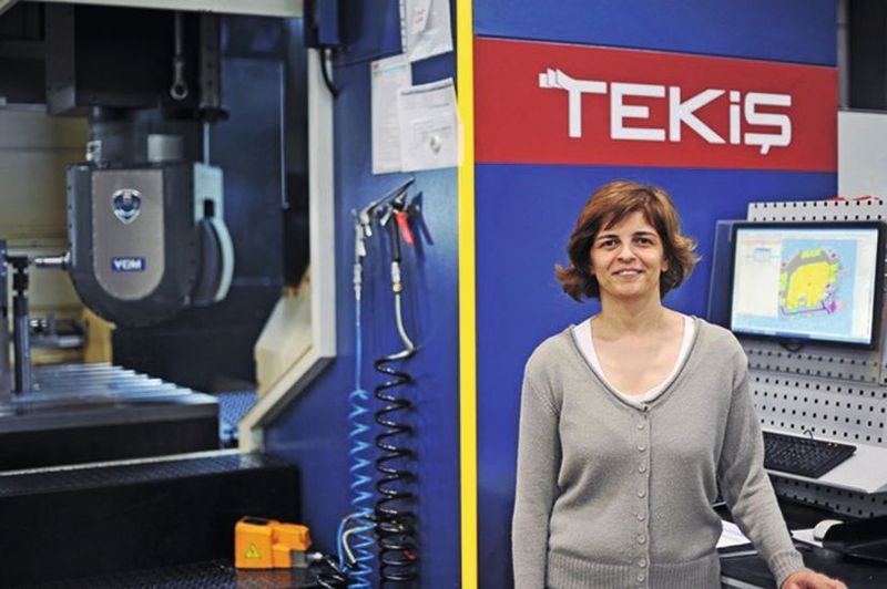 Tekis CEO Filiz Ozogul Sahinoglu said: “It is now time to exhibit at Moulding Expo to get more international customers.” The Turkey-based mould base manufacturer says its manufacturing capacity has now reached the 30-tonne mark and it now has the scope to produce larger castings in sizes up to 2200 mm x 3200 mm. (Tekis)