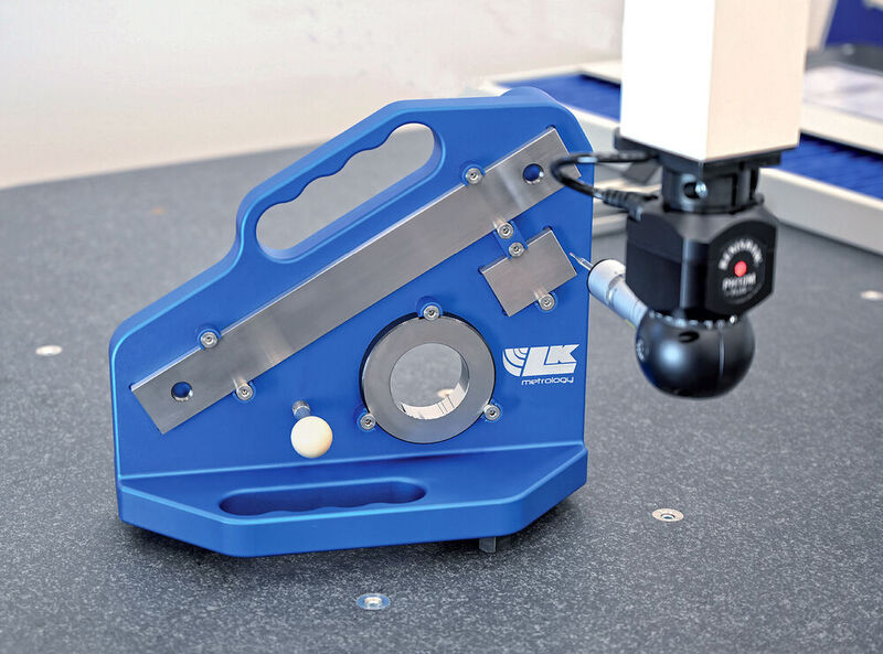 Ongoing monitoring of the accuracy of any 3D measuring system is easy with the new CMM Checking Gauge from LK Metrology.
