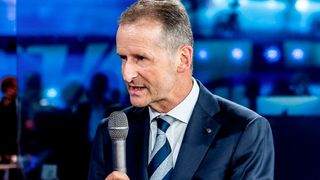 VW-Chef Herbert Diess zur Chipkrise: „Ich hoffe, dass wir durch das Schlimmste durch sind.“ (Bild: Volkswagen)