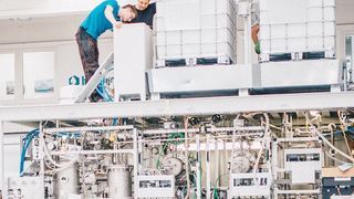 Wunderkind Wasserstoff: Power-to-X-Start-Ups wie Hydrogenius geht es vergleichsweise gut, während die klassische Chemie auf wenig Interesse bei den Investoren stößt. (Bild: Hydrogenius)