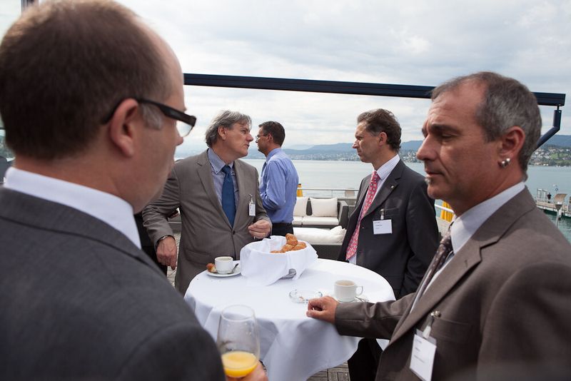 Einmal jährlich treffen sich  zum Swissmem-Symposium sich die Entscheider der MEM-Industrie. (Bild: Markus Senn)