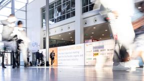 Ende Februar 2026 kamen wieder alle wichtigen Branchenvertreter für gedruckte Elektronik auf der Lopec zusammen. (Bild: Messe München)