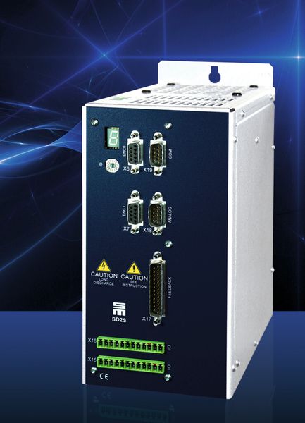 Der Antriebsverstärker SD2S von Sieb & Meyer ist ein Spezialist für Anwendungen mit hohen Drehzahlen, bei denen äußerste Präzision gefordert ist (Bild: Sieb & Meyer)
