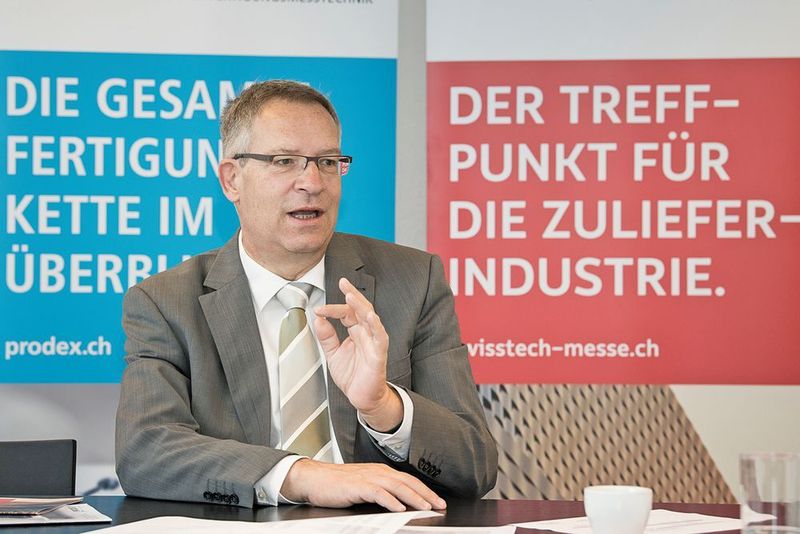 «Positiv zu verzeichnen ist sicher der jährliche Wechsel zu Siams in Moutier. Zudem ist der grössere zeitliche Abstand zur AMB ebenfalls positiv hervorzuheben. Die zur Prodex zeitnahe Control in Stuttgart ist sicher suboptimal.» Eugen Da Pra, Managing Director, Exhibit & More AG   (Thomas Entzeroth)