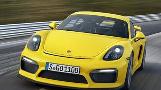 Der neue Cayman GT4 besitzt viele Komponenten des 911 GT3. (Foto: Porsche)