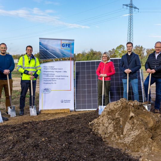 Ende Oktober hat Boehringer Ingelheim mit dem Bau einer neuen Photovoltaik-Anlage begonnen. Ende Oktober hat Boehringer Ingelheim mit dem Bau einer neuen Photovoltaik-Anlage begonnen.