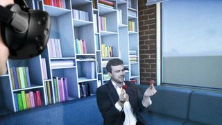 Mit einer VR-Brille mitten im Geschehen sein: (Fraunhofer HHI)