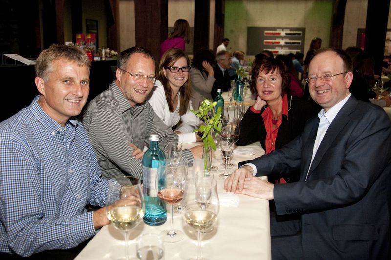 Weitere Impressionen vom ersten Abend des Digital Plant Kongresses 2012 in Würzburg.  (PROCESS)