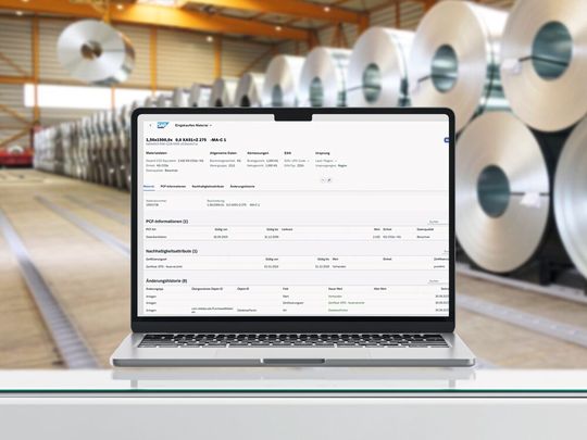 EMW Scale ist bereits heute SAP-kompatibel und somit nahtlos in moderne ERP-Umgebungen integrierbar.(Bild:  EMW Stahl-Service-Center)