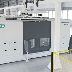 Die MAG IAS GmbH (MAG), ein Unternehmen der Fair Friend Group (FFG), hat von der Jupiter Tatravagonka Railwheel Factory Pvt. Ltd. (JTRWF) in Indien einen Großauftrag für die schlüsselfertige Lieferung einer Produktionslinie für Eisenbahnachsen erhalten.(Bild:  FFG)