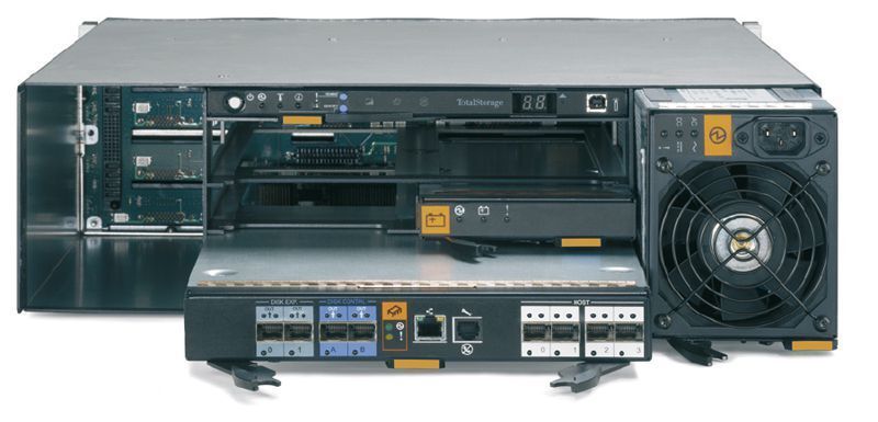 Ansicht des Festplattensystems IBM DS6800 (Archiv: Vogel Business Media)