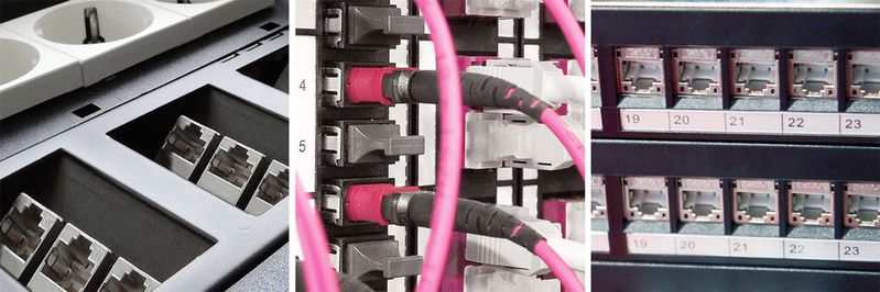 Mit Ein paar Tricks und speziellen Komponenten lässt sich auch in den beengtesten Verhältnissen neue Kapazität schaffen.(Bild:  Dätwyler/Piepenbrink)