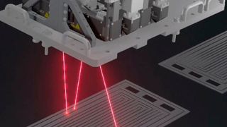 Im Rahmen der Messe Laser - World of Photonic in München kann man jetzt das neuartige Laserschweißen FCW (Fast Component Welding) von Scansonic bewundern. Hier verraten die Berliner, was das Ganze kann – vor allem mit Blick auf die Elektromobilität. (Bild: Scansonic)