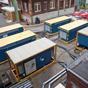 Bild 1: Eine provisorische Druckluftstation kann dazu dienen, einen geplanten Ausfall während einer Reparatur zu überbrücken.