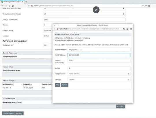 Die Verwaltung von „OpenNMS“ erfolgt in einer Web-Oberfläche. Diese ist auch in großen Rechenzentren sinnvoll einsetzbar.(Bild:  Thomas Joos)