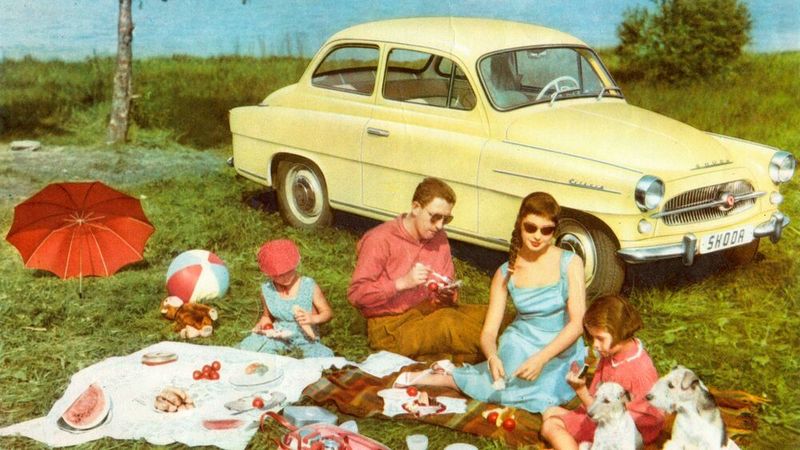 Das Herz der Marke – Im Jahr 1959 fuhr die erste Generation des Skoda Octavia an den Start. (Bild: Skoda)