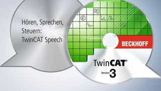 Mit Twincat Speech kann die Steuerung hören und sprechen und somit das Bedien- und Wartungspersonal durch eine komfortable Sprachein- und -ausgabe unterstützen. (Beckhoff)