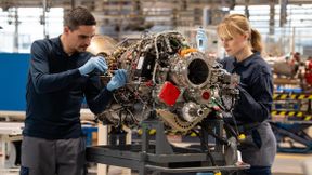The Arriel 2K being assembled at the Safran Helicopter Engines plant in Bordes. (Source: Safran Group)