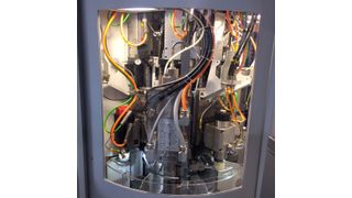 Die magnetisch gelagerte Spindel der Planfinish-Maschine Micro-Star IQ erlaubt eine mikrometergenaue Auslenkung. (Thielenhaus Technologies)