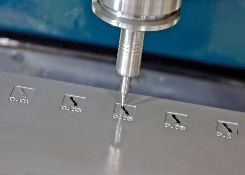 Bild 2: In Polygonspannfutter gespannte Fräser mit Schneidendurchmessern zwischen 0,1 und 0,03 mm für den Formenbau.  (Bild: Schunk)