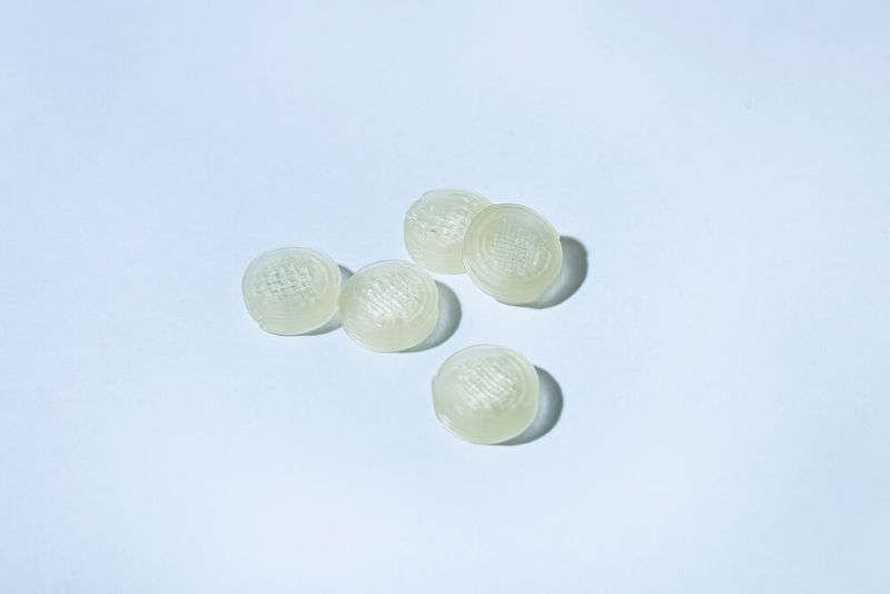 Im Projekt entstandene Tabletten. (Bild: Heike Fischer/ TH Köln)