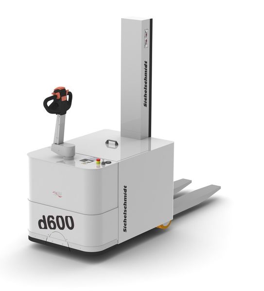 Auch der Gabelstapler D600 ist jetzt als Reinraum-Variante verfügbar. (Bild: Sichelschmidt)
