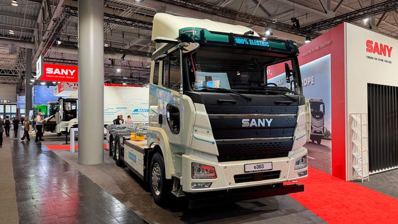 Sany Truck is part of ... (Image:Wehner - VCG)