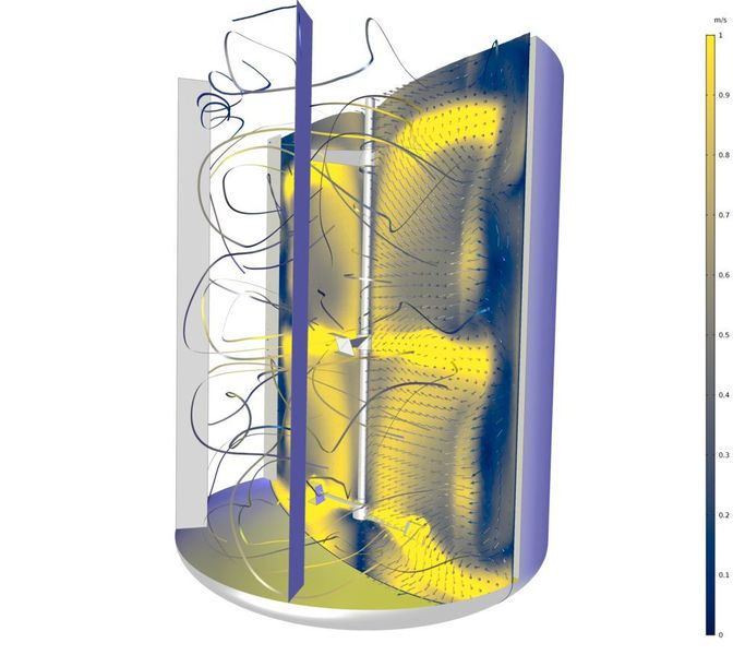 Comsol Multiphysics präsentiert in der Digital Factory, der Leitmesse für integrierte Prozesse und IT-Lösungen, vom 23.-27. April 2018 auf der Hannover Messe die neueste Version von Comsol Multiphysics, der integrierten Software-Entwicklungsumgebung für Modellierung und Simulation.  (Comsol)