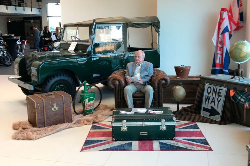 Das 70-jährige Jubiläum von Land Rover wurde dabei gleich mitgefeiert. (Jaguar Land Rover)