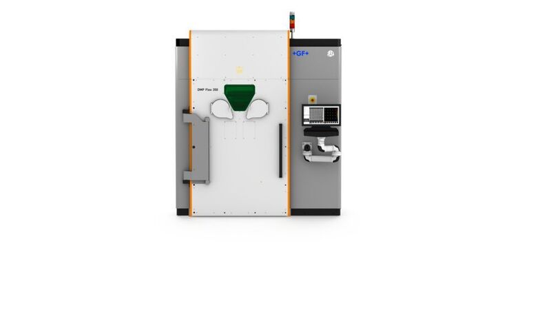 Der DMP Flex 350 Metall-3D-Drucker von GF Machining Solutions ermöglicht eine 24/7-Produktion von Teilen.  (GF Machining Solutions)