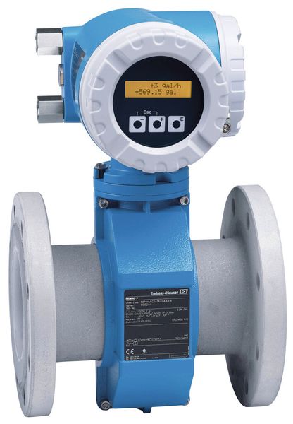 Die Messdatenerfassung sichert das Durchflussmessgerät Promag 50P. (Bild: Endress + Hauser)