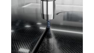 Für die spanende Bearbeitung von faserverstärkten Kunststoffen (FVK), wie carbonfaserverstärkten (CFK) und glasfaserverstärkten (GFK) Typen kann man nicht einfach jeden Fräser nehmen. Deshalb gibt es den Coromill Plura Composite 2P350 von Sandvik Coromant. (Bild: Sandvik Coromant)