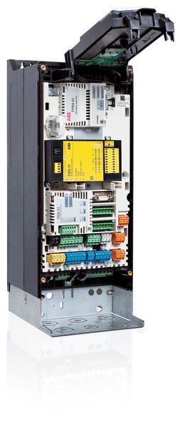 Das Sicherheitsmodul für den ACS880 verfügt über umfangreiche Sicherheitsfunktionen. (Bild: ABB)