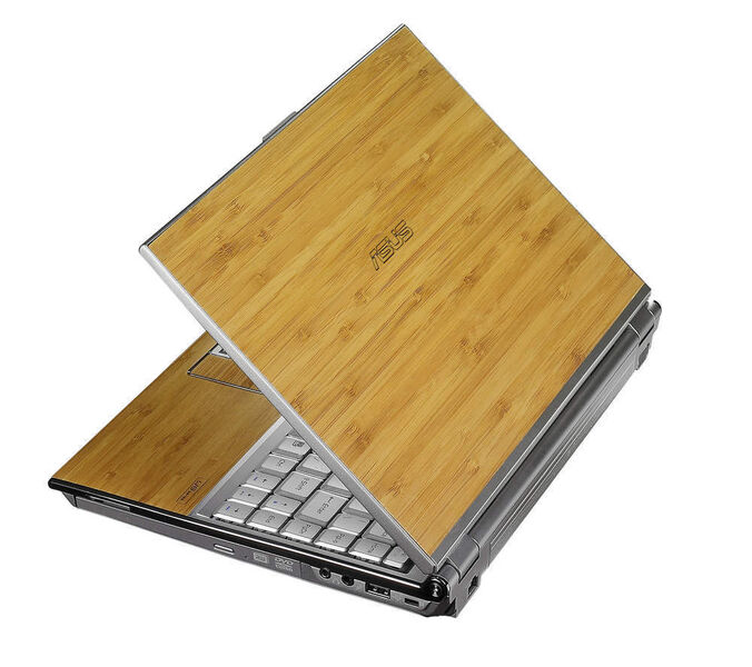 Oberseite und die Handauflage des Notebooks sind mit Bambus versehen. (Archiv: Vogel Business Media)