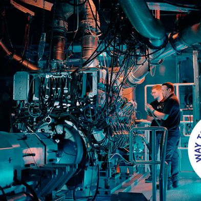 Die mtu-Marinemotoren von Rolls-Royce haben das Methanol-Readiness-Zertifikat erhalten. (Bild: Rolls Royce)