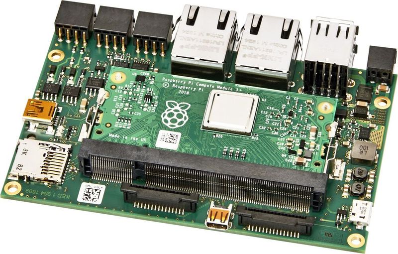 Pi-Tron setzt den Schwerpunkt mehr in den Kommunikationsfunktionen und findet daher oft als Gateway oder Datenlogger Verwendung. (Bild: Kontron)