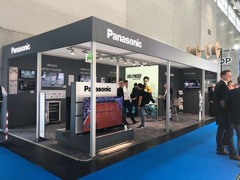 Panasonic war einer von 500 Ausstellern auf dem Kölner Messegelände. (ITB)