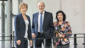 Eigentümerfamilie Rall in der zweiten und dritten Generation (v. l. n. r: Sylvia Rall, Gerhard Rall, Hildegard Rall). (Bild: Ralf Breitenbacher)