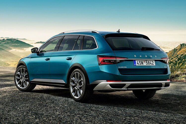 ... ein Aluminium-Unterfahrschutz sowie Plastik-Planken. (Skoda)