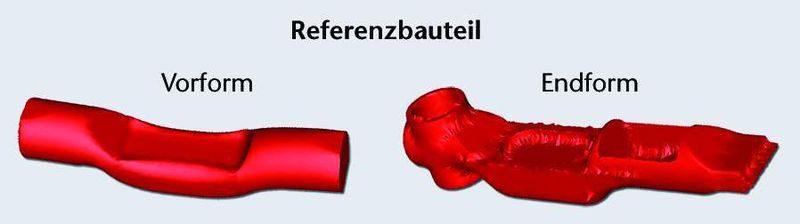 Bild 6: Vorform und Endkontur des Referenzbauteils. (Archiv: Vogel Business Media)