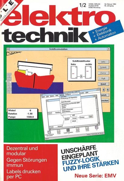 Im Jahr 1994 spielt Simluation bereits eine große Rolle.  (elektrotechnik)