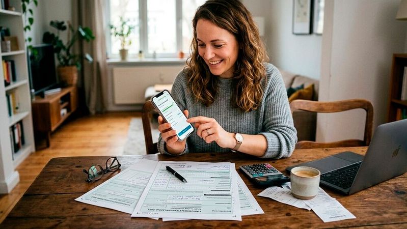 Dieses Jahr starten mehrere Bundesländer mit einem Pilotprojekt. Schleswig-Holstein führt zudem ein weiteres digitales Angebot ein, um die Steuererklärung zu vereinfachen. (Bild:  Gemini / KI-generiert)
