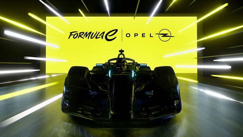 Opel plans to participate in the Formula Ene racing series from fall 2026 with the fully electric Gen4 racing cars.(Image: Opel)
