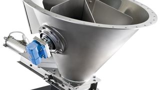 Einfache Montage und Wartung zeichnen den Austragsschwingkorb aus. (Bild: Stanelle)