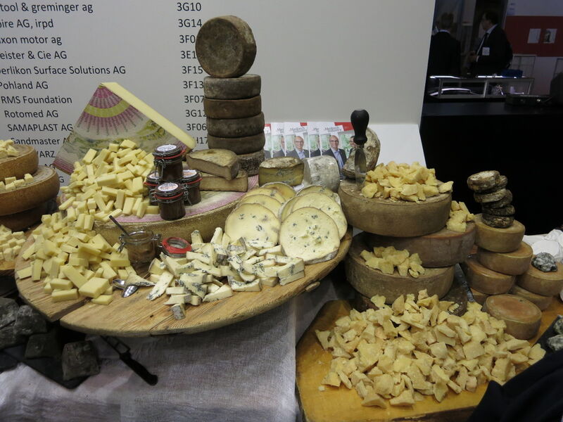 ... Cheese Party auf dem Swiss Pavilion. (Bild: Reinhardt)